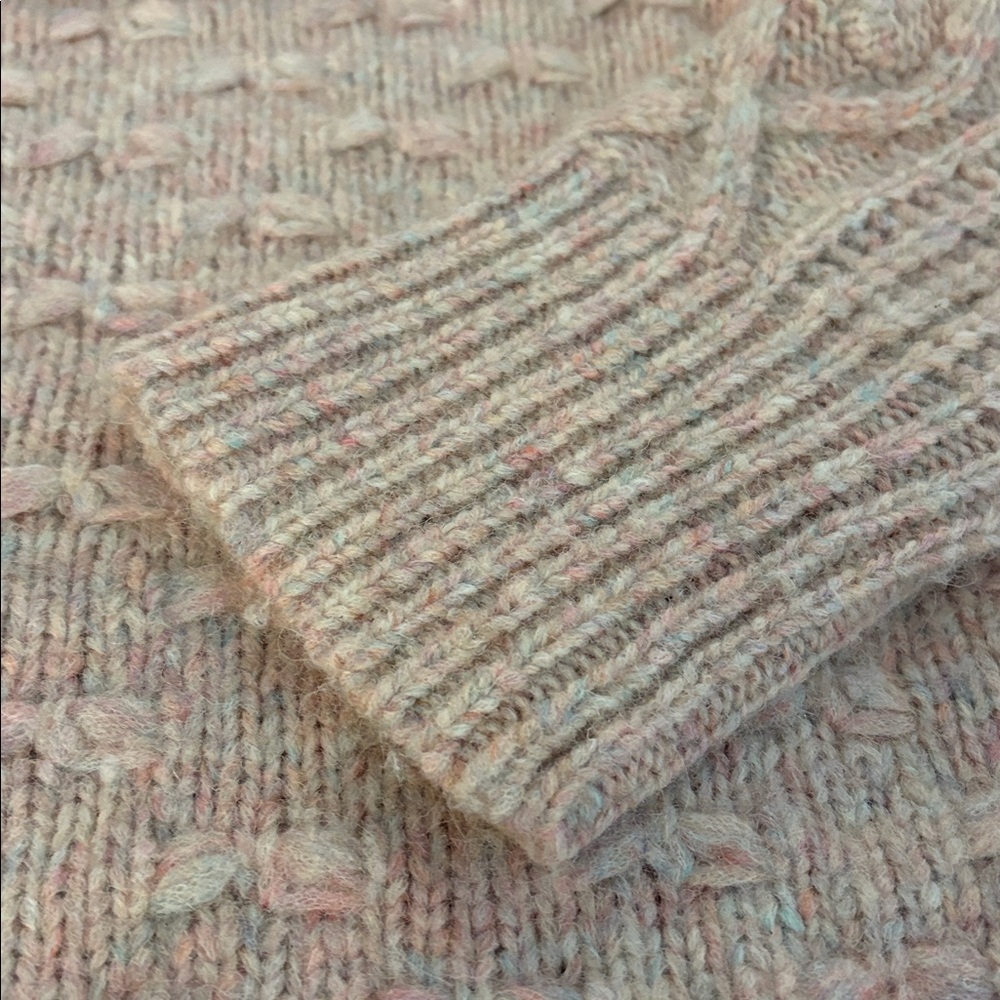 Love Shack Fancy Kingston Bow Sweater Pink Size Small - Picture 12 of 16